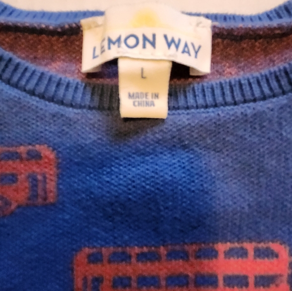 LEMON Way British Bus Sweater - Picture 7 of 12